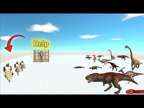 RESCUE KING KONG AND FIGHT WITH ALL DINOSAURS AND REPTILES।।MUTANT PRIMATES FIGHT।।ARBS।। #arbs