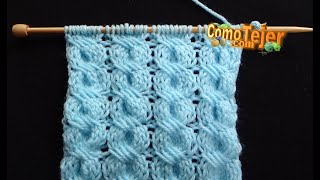 How to Knit the EIGHTS, THE EASIEST, Step by Step 2 needles, sticks, tricot, knitting (1492)