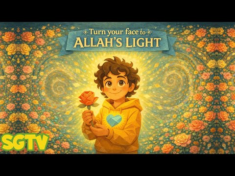 Turn Your Face to Allah's Light | Islamic Song on Prayer and Salaat | Allah's Secret Signs | Rose