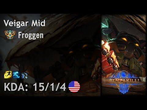 Veigar Mid vs Syndra - Froggen - NA Challenger Patch 7.18
