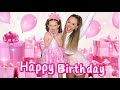 HALLIE S 8TH BIRTHDAY CELEBRATION ️ OPENING PRESENTS HallieOnStage114