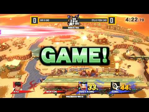 Ultra WBB #135 - 6WX & Uno vs Dyla & Yoda Cage Winners Final - Super Smash Bros. for Wii U