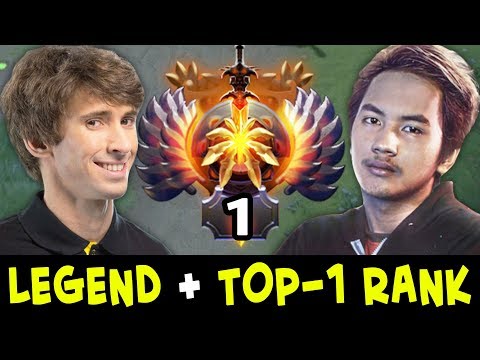 LEGEND meets TOP-1 RANK — Dendi + InYourDream in SEA MMR