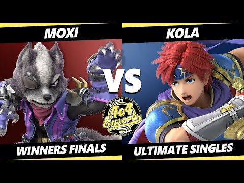 4o4 Smash Night 45 Winners Finals - Kola (Roy) Vs. Moxi (Wolf) SSBU Ultimate Tournament