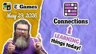 Did you know this | NYT Connections May 29, 2026