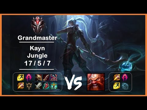 Jungle Kayn vs Gragas Patch 11.16