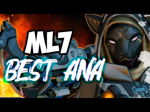 ML7 THE MOST INSANE ANA ! OVERWATCH GAMEPLAY SEASON 23 TOP 500