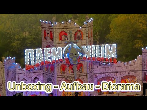 Faller 140418, Geisterbahn Daemonium 1:87 Unboxing, Aufbau und Detailbilder, Kirmesmodellbau, Eddys