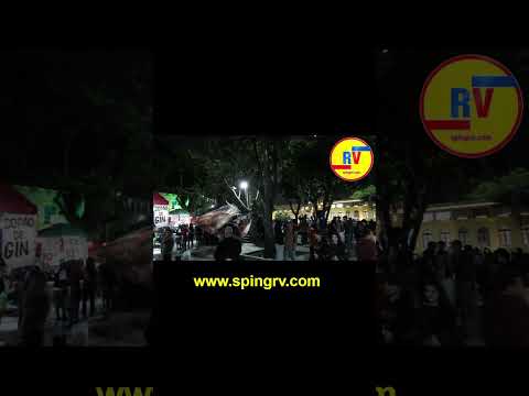 Evento politico complica vida de motoristas no centro de Niterói na noite de 5ª-  feira #noticias