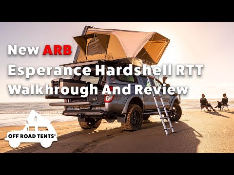 ARB Esperance Hardshell 3 Person Roof Top Tent Walkthrough And Review At Overland Expo West 2022