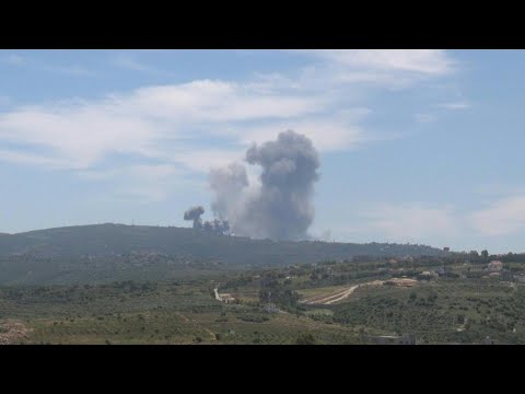 Smoke billows after Israeli strike on southern Lebanon | AFP