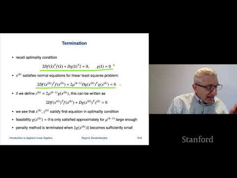 Stanford ENGR108 Introduction to Applied Linear Algebra | 2020 | Lecture 1 Introduction