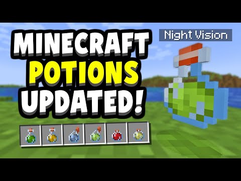 MOJANG JUST UPDATE POTION COLORS! Minecraft 1.19.4 Pre Release 3!