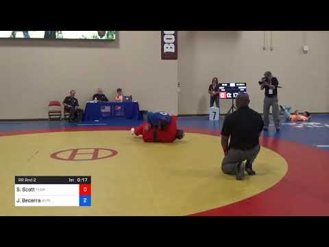 2018 Marine Corps US Open Grappling/Gi Senior Men 92 RR Rnd 2 - Shaun Scott (Team) Vs. Jon Becerra