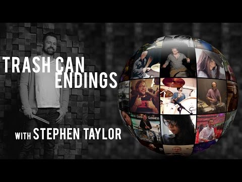 DRUM LESSON - Trash Can Endings with Stephen Taylor