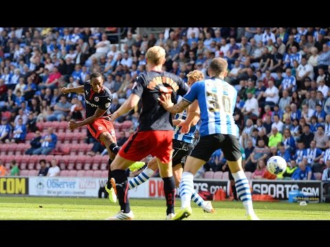 Shaun Cummings scores his first ever goal from 25 yards | Wigan 2-2 Reading FC
