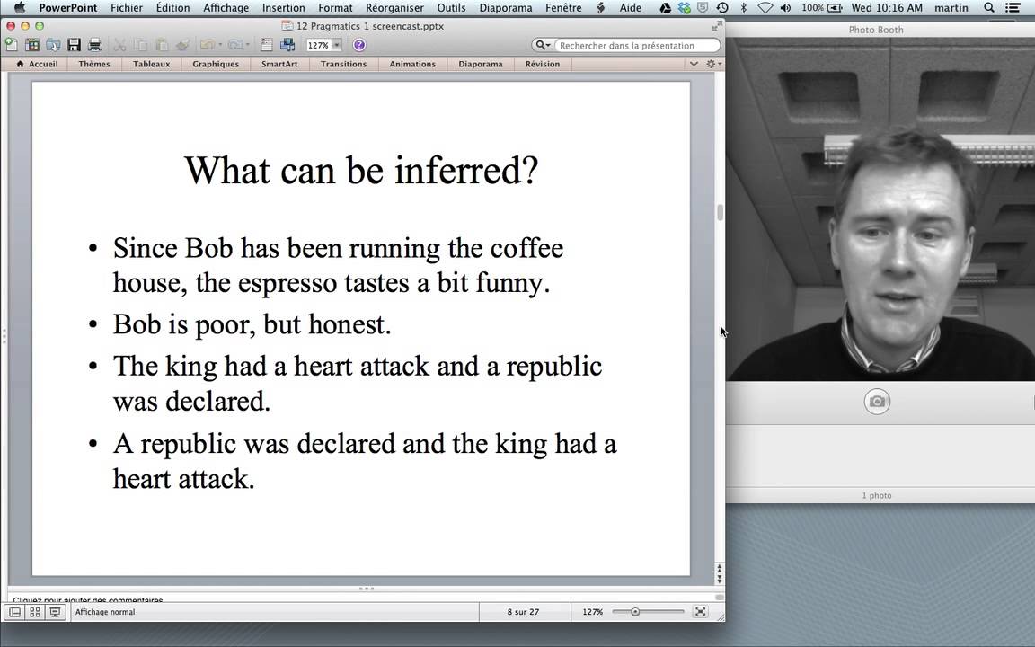 Speech acts and conversational maxims