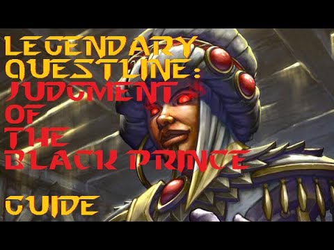 How to Judgment of the Black Prince - World of Warcraft Mists of Pandaria Legendary Questline