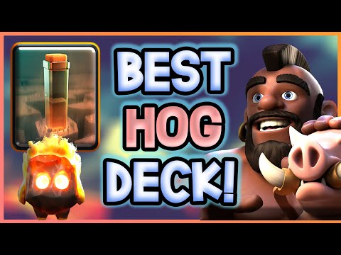 Best HOG RIDER Deck in Clash Royale 🐷🔥