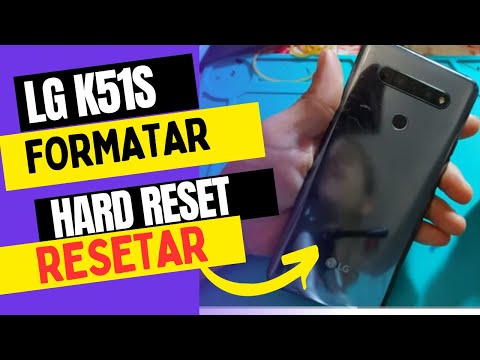 COMO FORMATAR O CELULAR LG K51s  HARD RESET