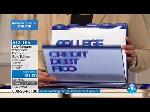 HSN | Suze Orman Financial Solutions for You 12.25.2017 - 05 PM