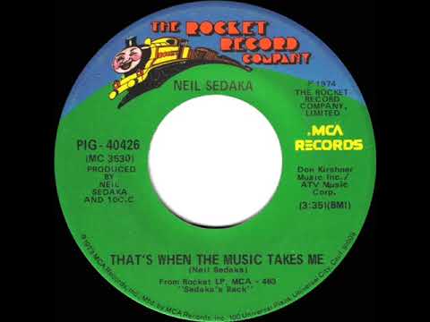 1975 HITS ARCHIVE: That’s When The Music Takes Me - Neil Sedaka (stereo 45)