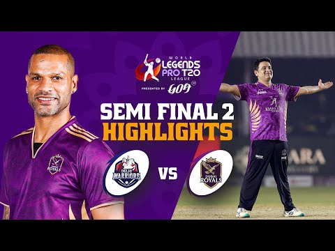Delhi Warriors vs Dubai Royals | Semi-Final 2 Highlights | World Legends Pro T20 League 2026