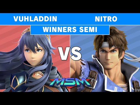 MSM 192 Vuhladdin (Lucina) vs Nitro (Richter Belmont) Winners Semi - Smash Ultimate