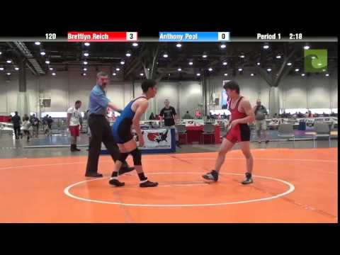 Men 120 - Brettlyn Reich vs. Anthony Pool