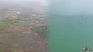 Video Pantauan Udara Pasca-tsunami Banten Lampung yang Ditinjau Menteri Perhubungan