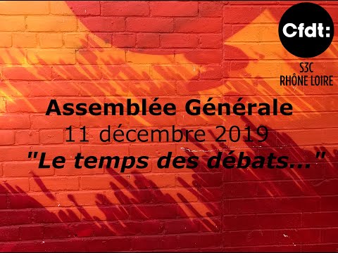 Migrants : Quels enjeux aujourd'hui ? Assemblée Générale CFDT S3C Rhône Loire 11 décembre 2019