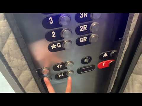 Tall OTIS Gen2 Traction Elevators | The Public Market Parking Garage| Emeryville, CA