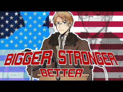 HETALIA | Bigger Better Stronger Animation meme ft. Alfred F. Jones