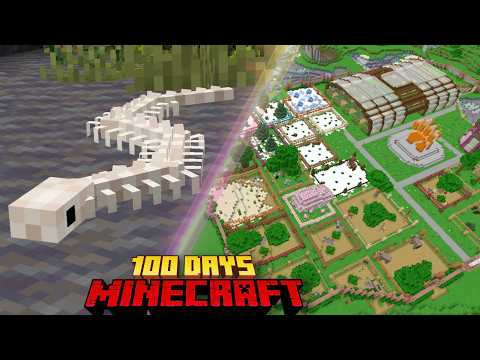 Mình Bắt Tất Cả Động Vật Hoang Dã Trong 100 Ngày Minecraft Sinh Tồn !!