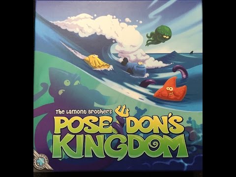 Bonding With Board Games: Shelby Smith & Family Reviews Poseidon's Kingdom