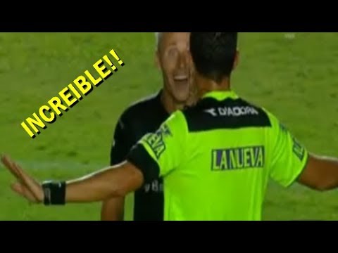 TERRIBLE GOLAZO DE MAURO BOGADO DE MITAD DE CANCHA ANULADO POR EL ARBITRO.
