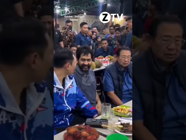Momen Gubernur Aceh bersama SBY dan AHY