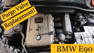 BMW E90 Vapor Canister Purge Valve Replacement!