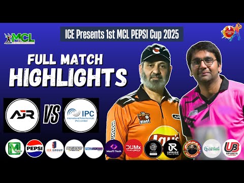 IPC Vs AJR 4th Ouarter Final | Match Highlights | ICE Presents 1st MCL PEPSI Cup 2025