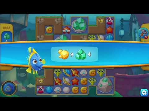 FISHDOM:  Level 8932  No boosters.