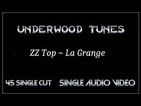ZZ Top ~ La Grange (mono 45) ~ 1973 ~ Single Audio Video