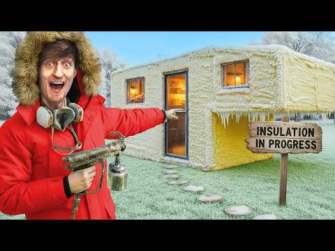 Spray Foam Transformed our TINY HOME