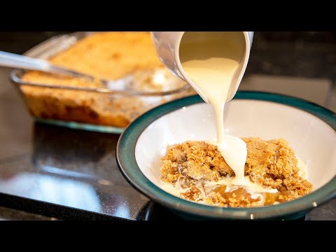 Apple Crumble, Easy & Delicious