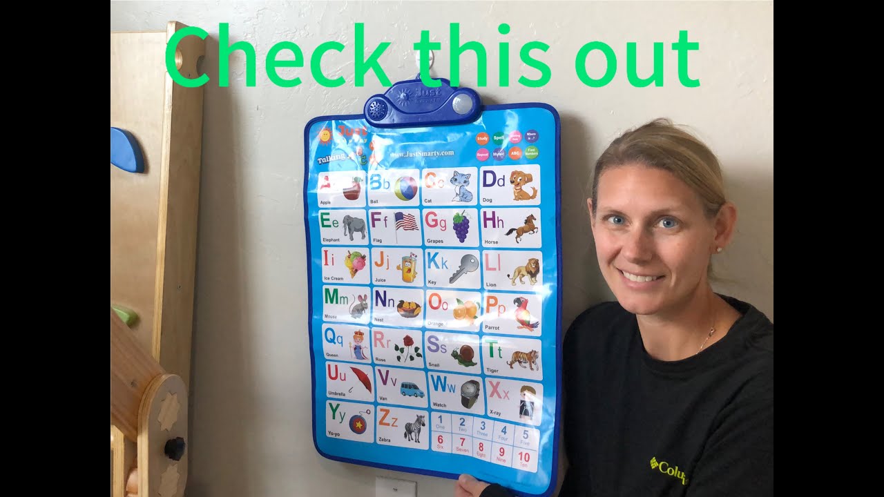 Just Smarty Alphabet Wall Chart Review