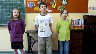 "Bocian", piosenka dla dzieci