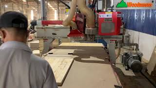 Woodmaster. MÁY CNC TRUNG TÂM 2,5D 3 Trục thay dao tự động khoan 5 mặt