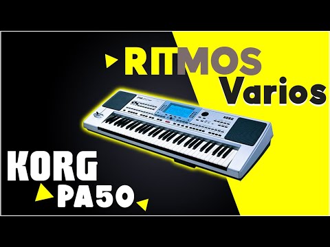 Ritmos KORG PA50 | Varios Ritmos para Teclados Korg Pa60 Pa80 Microarranger Liverpool Pa500 Pa800