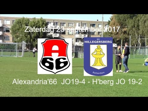 Alexandria'66 wint afgetekend met 15-0 van Hillegersberg JO 19-2