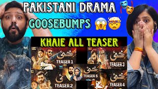 🇮🇳 INDIAN REACTION ON Khaie All Teaser | Khaie Pakistani Drama | Faysal Quraishi | Durefishan Saleem