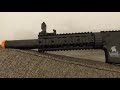 Product video forLancer Tactical Gen 2 M4 SD Carbine Airsoft AEG Rifle with Mock Suppressor (Color: Black)